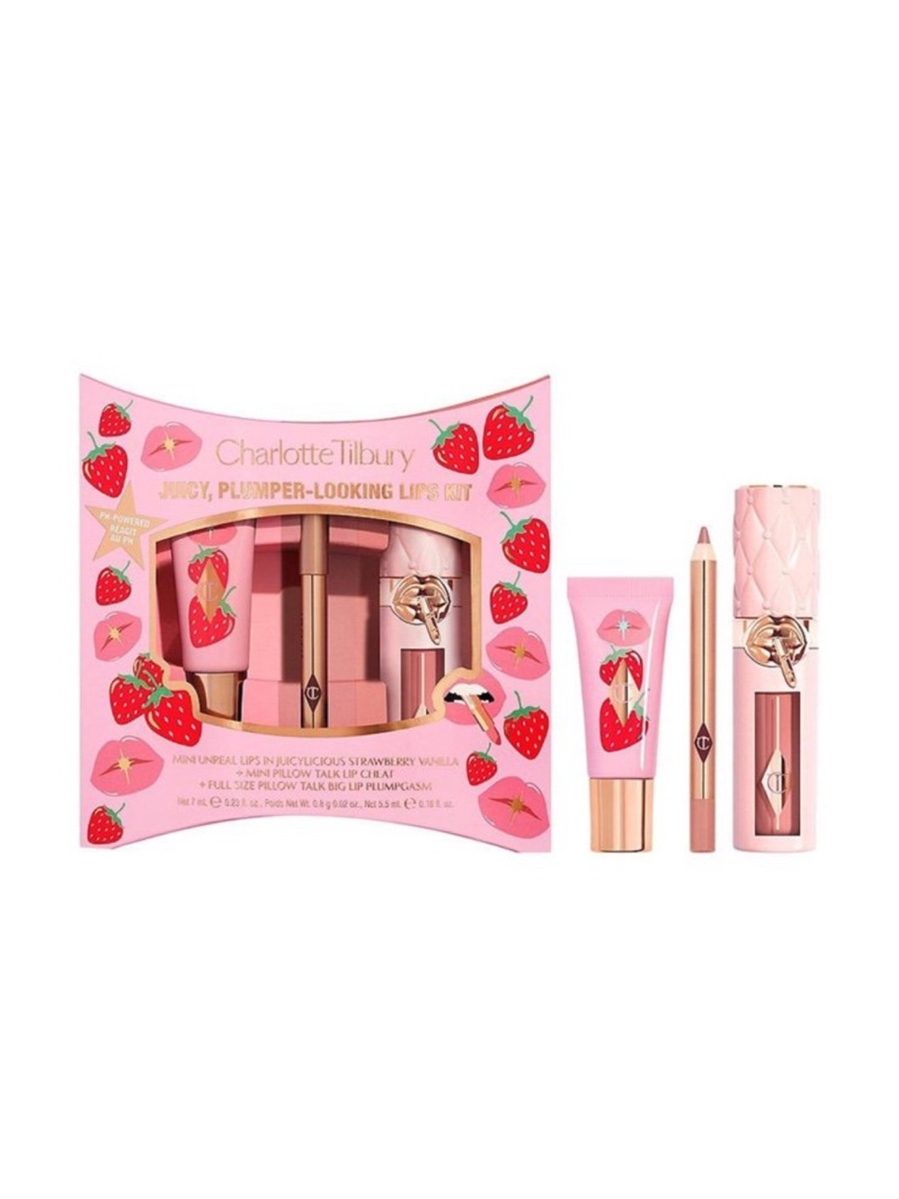 Charlotte Tilbury Limited Edition Sold Out Juicy Plumper-Looking Lips Kit — NIB
